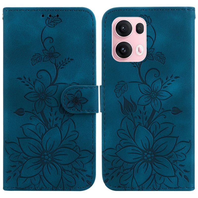 Housse Oppo Reno 13 Pro 5G Motif Fleur de Lys