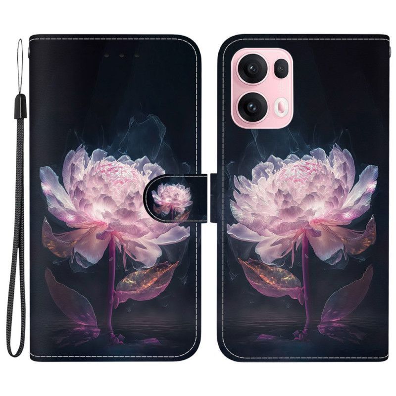 Housse Oppo Reno 13 Pro 5G Pivoine Violette