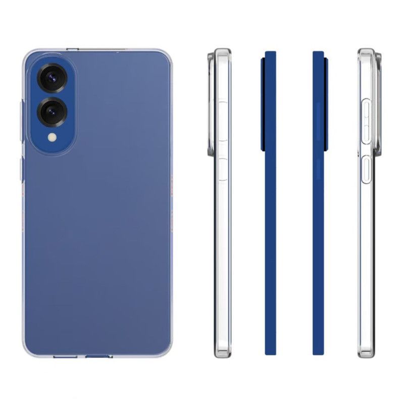 Coque Samsung Galaxy S25 Edge Anti-Empreintes Digitales Transparente