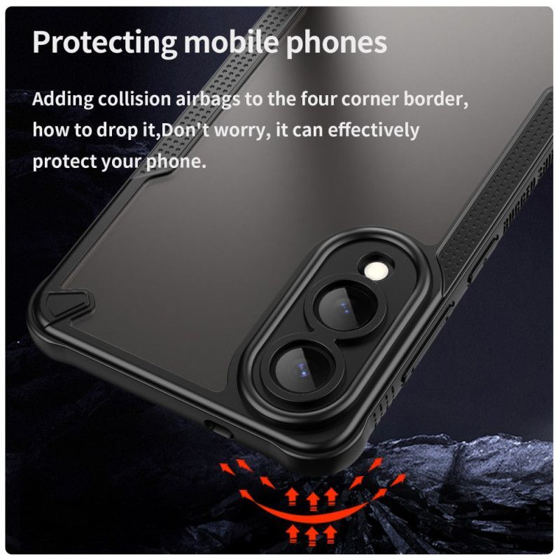 Coque Samsung Galaxy S25 Edge Brossée Translucide