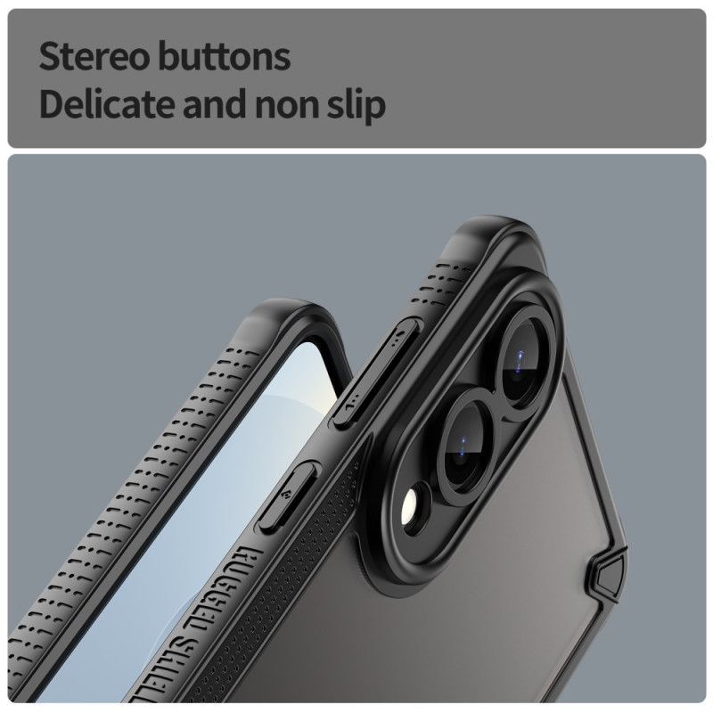 Coque Samsung Galaxy S25 Edge Brossée Translucide