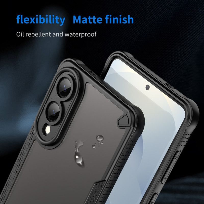 Coque Samsung Galaxy S25 Edge Brossée Translucide