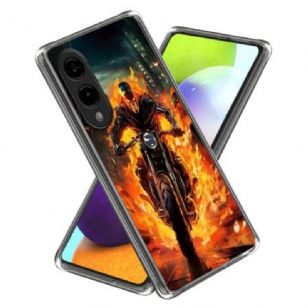 Coque Samsung Galaxy S25 Edge Chevalier de Flamme