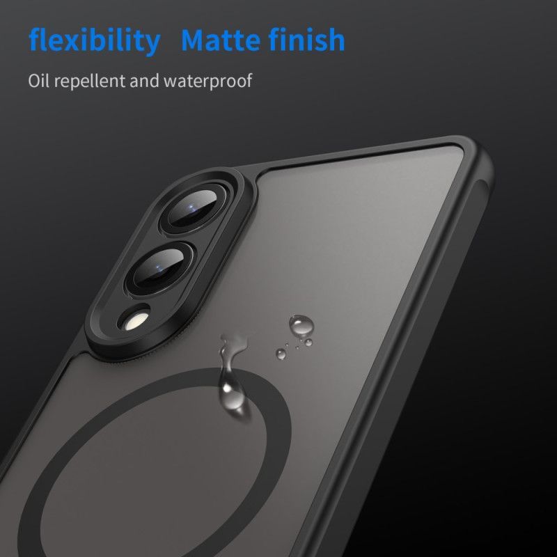 Coque Samsung Galaxy S25 Edge Compatible MagSafe Anti-Chute