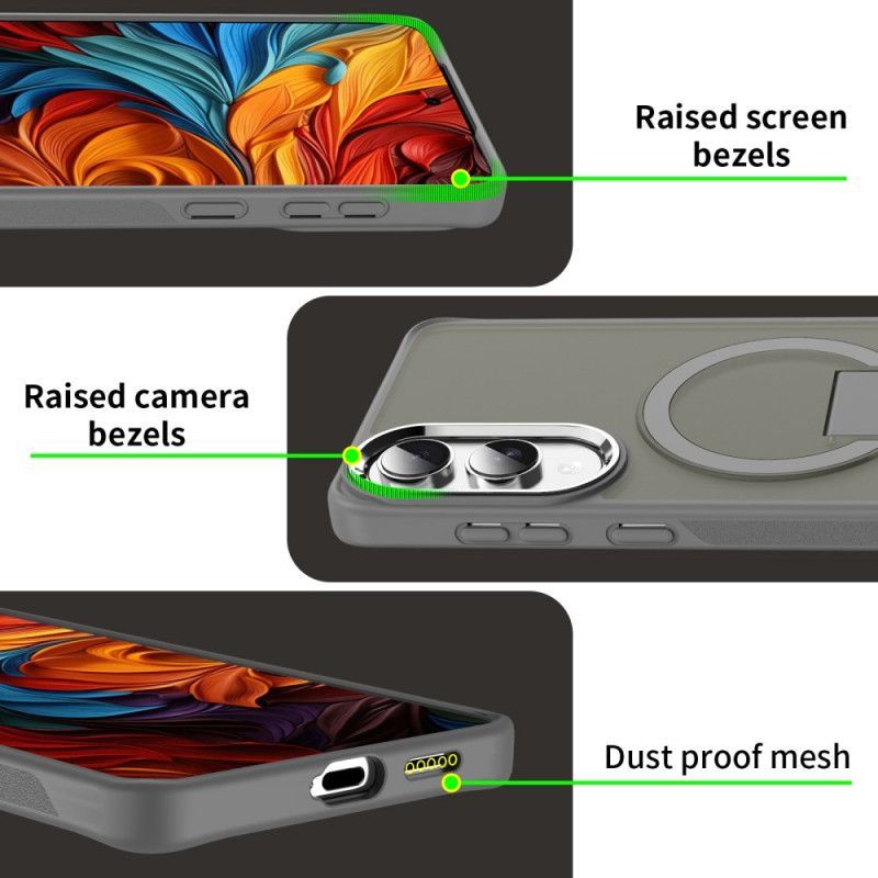 Coque Samsung Galaxy S25 Edge Compatible MagSafe avec Support