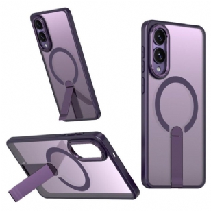 Coque Samsung Galaxy S25 Edge Compatible MagSafe avec Support Intégré