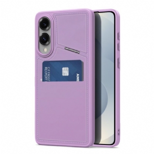 Coque Samsung Galaxy S25 Edge Magnétique avec Porte-Cartes