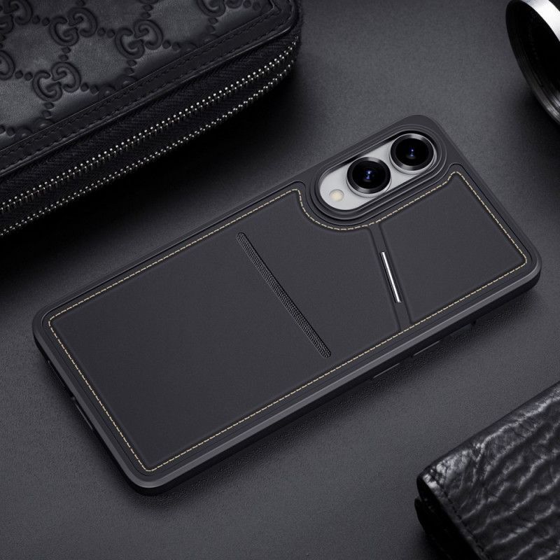 Coque Samsung Galaxy S25 Edge Magnétique avec Porte-Cartes