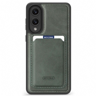 Coque Samsung Galaxy S25 Edge Magnétique avec Porte-Cartes Détachable