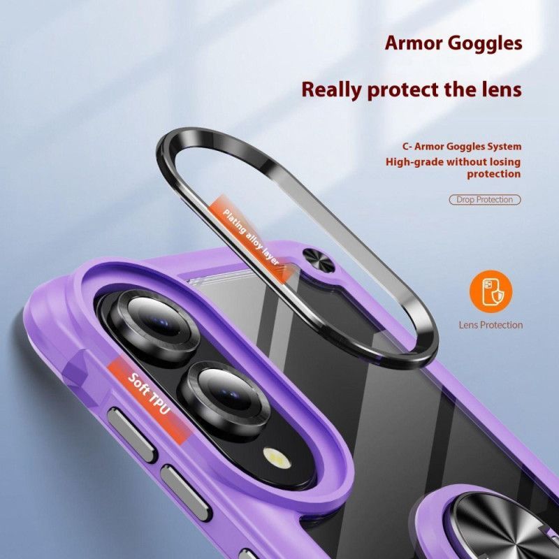 Coque Samsung Galaxy S25 Edge Robuste avec Support Mains Libres