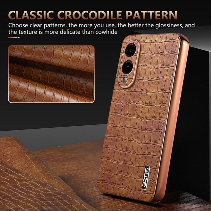 Coque Samsung Galaxy S25 Edge Style Crocodile AZNS