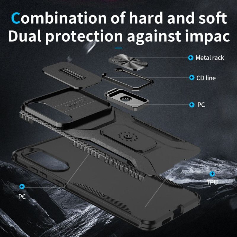 Coque Samsung Galaxy S25 Edge Support et Protection Caméra