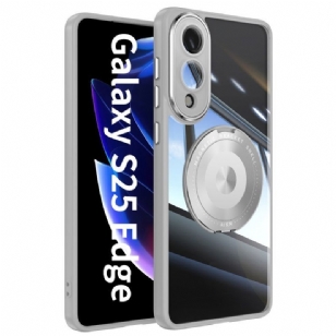 Coque Samsung Galaxy S25 Edge Support Rotatif et Protection d'Objectif