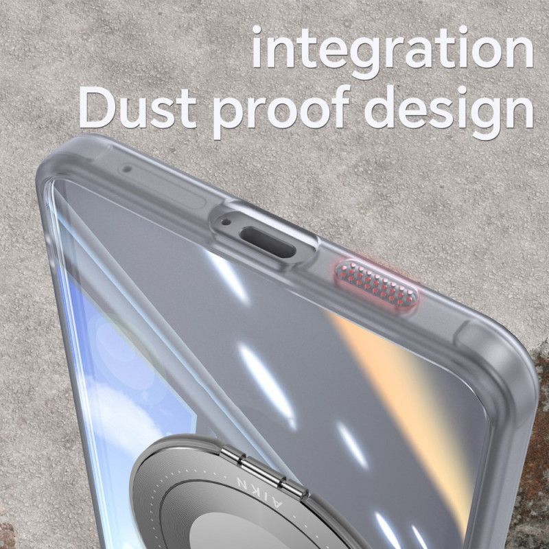 Coque Samsung Galaxy S25 Edge Support Rotatif et Protection d'Objectif