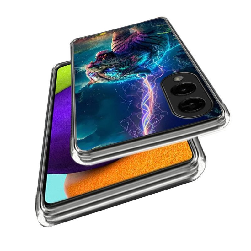 Coque Samsung Galaxy S25 Edge Tigre Éclair