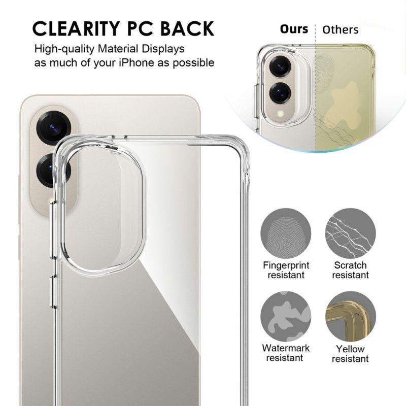 Coque Samsung Galaxy S25 Edge Transparente Renforcée