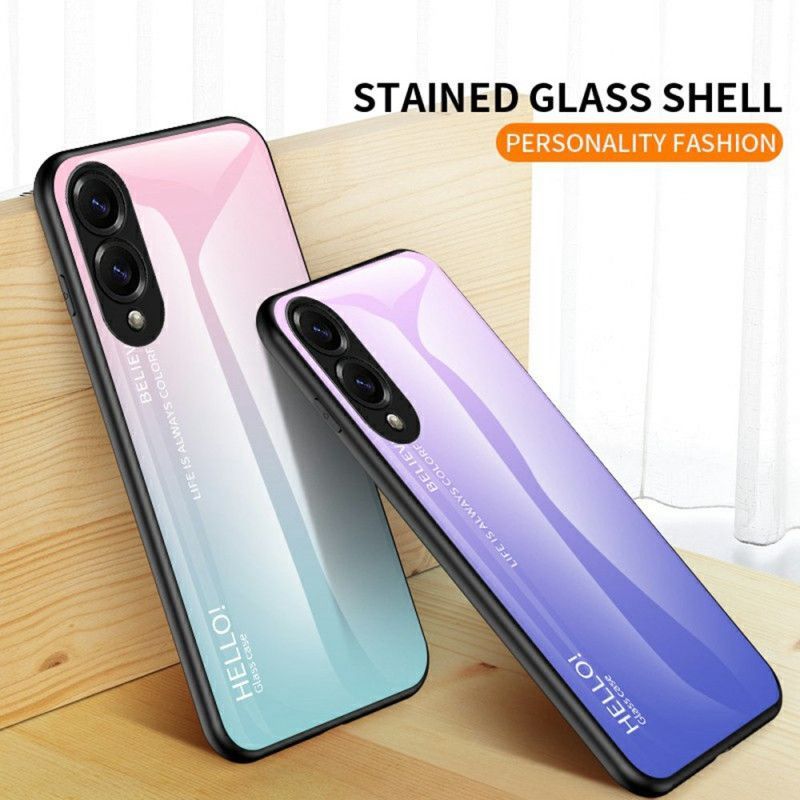 Coque Samsung Galaxy S25 Edge Verre Trempé Hello