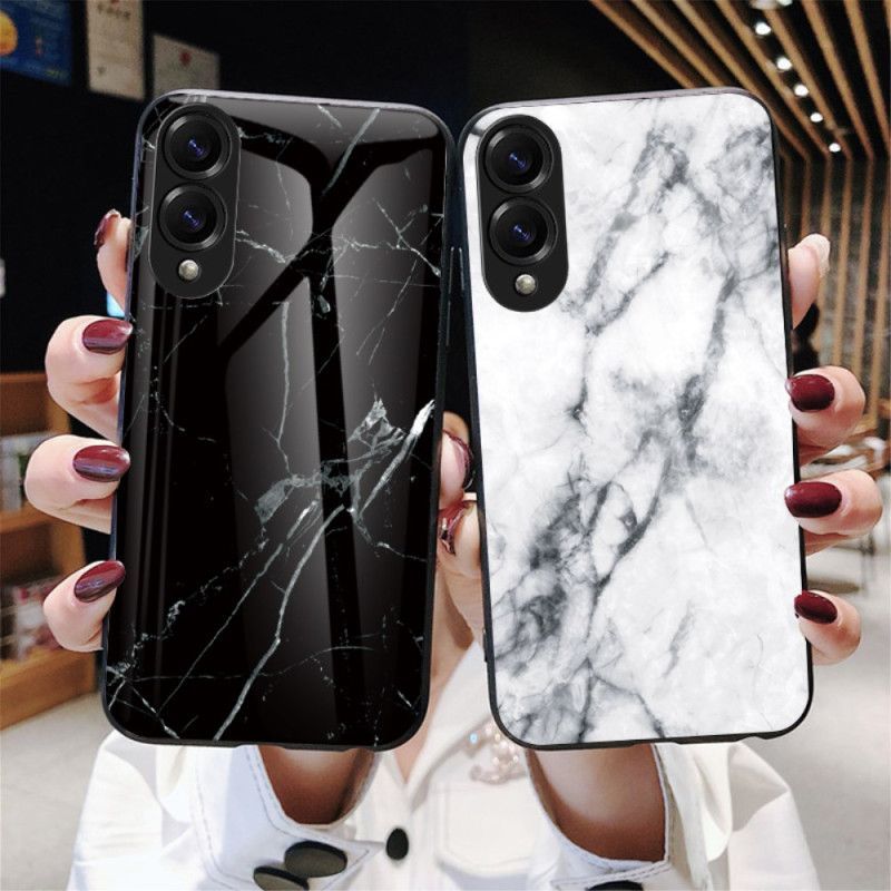 Coque Samsung Galaxy S25 Edge Verre Trempé Marbre