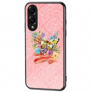 Coque Samsung Galaxy S25 Edge Verre Trempé Papillons