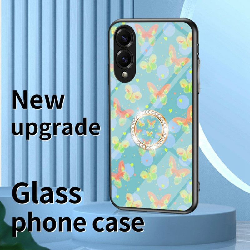 Coque Samsung Galaxy S25 Edge Verre Trempé Papillons