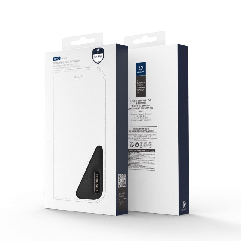 Flip Cover Samsung Galaxy S25 Edge Hivo Series DUX DUCIS