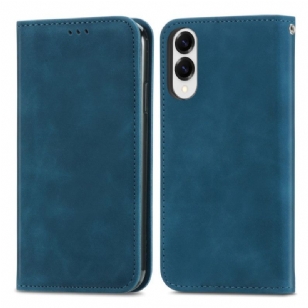 Flip Cover Samsung Galaxy S25 Edge Porte-Cartes et Fermeture Magnétique