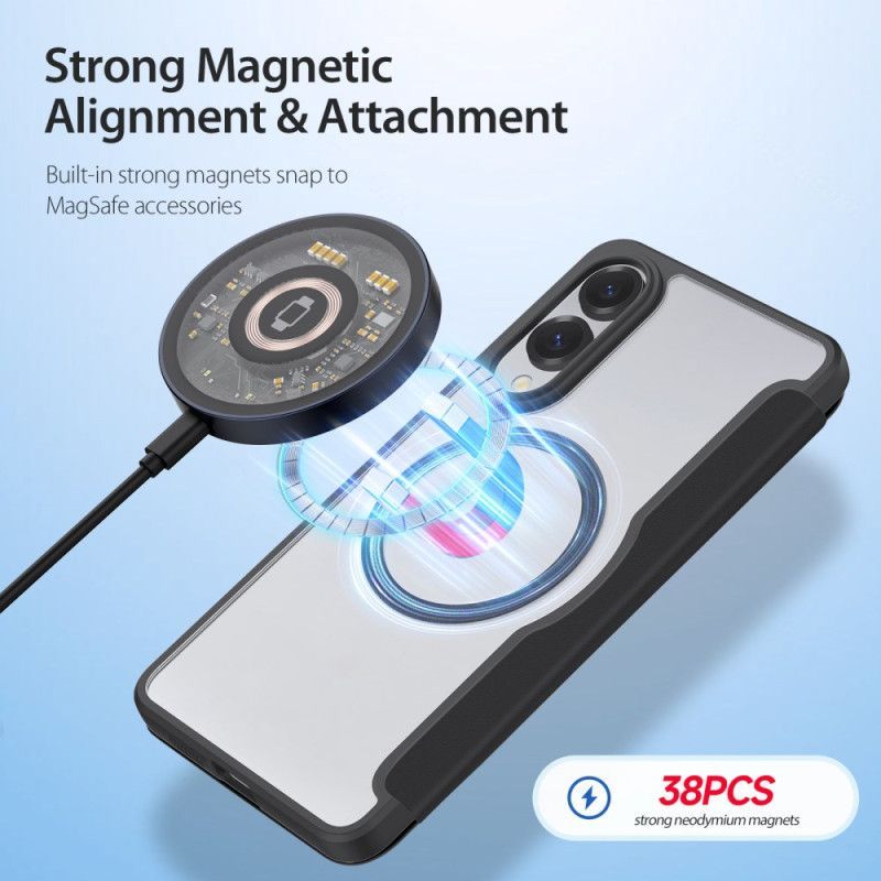 Flip Cover Samsung Galaxy S25 Edge Skin X Pro Series DUX DUCIS