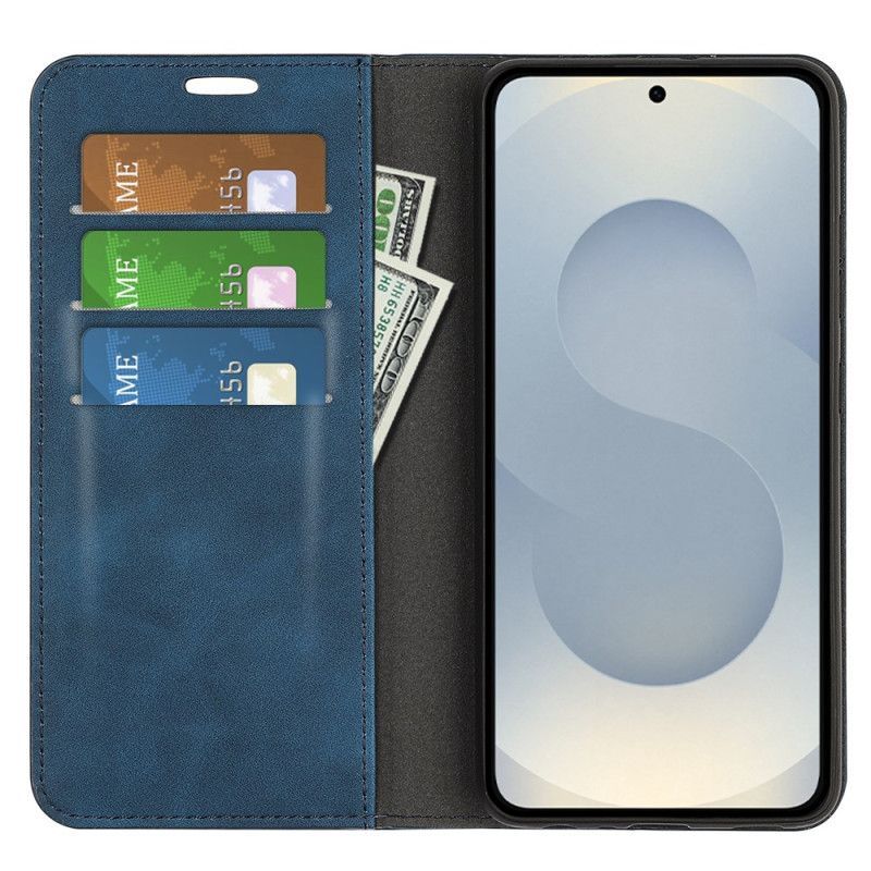 Flip Cover Samsung Galaxy S25 Edge Style Cuir