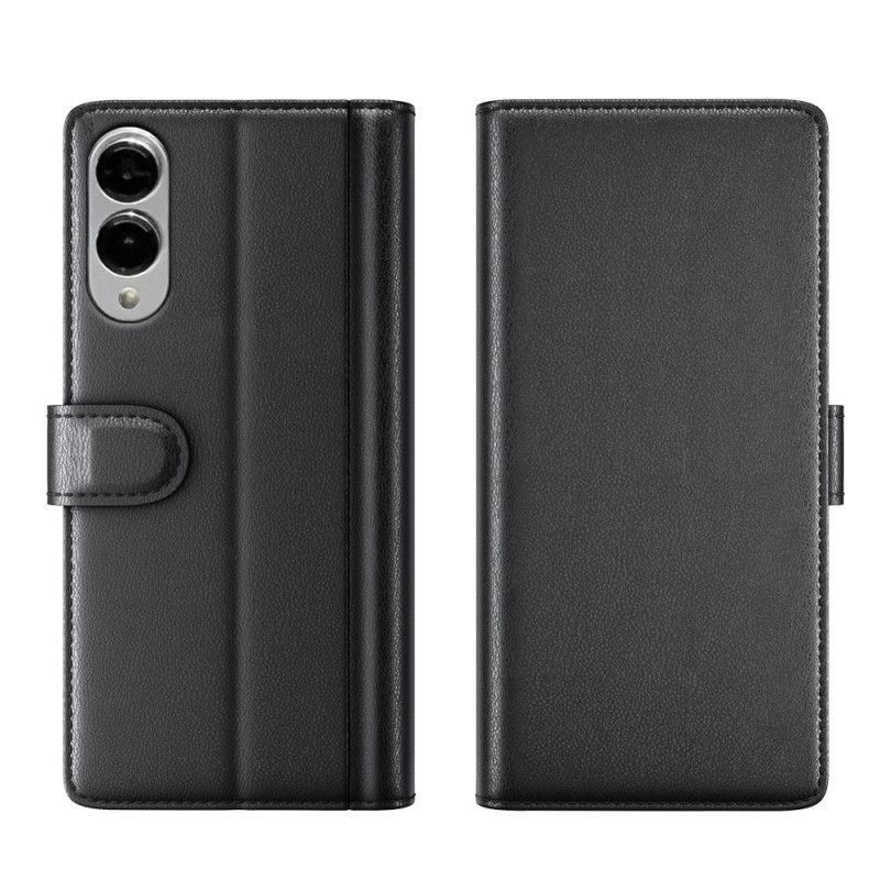 Housse Samsung Galaxy S25 Edge Cuir Véritable