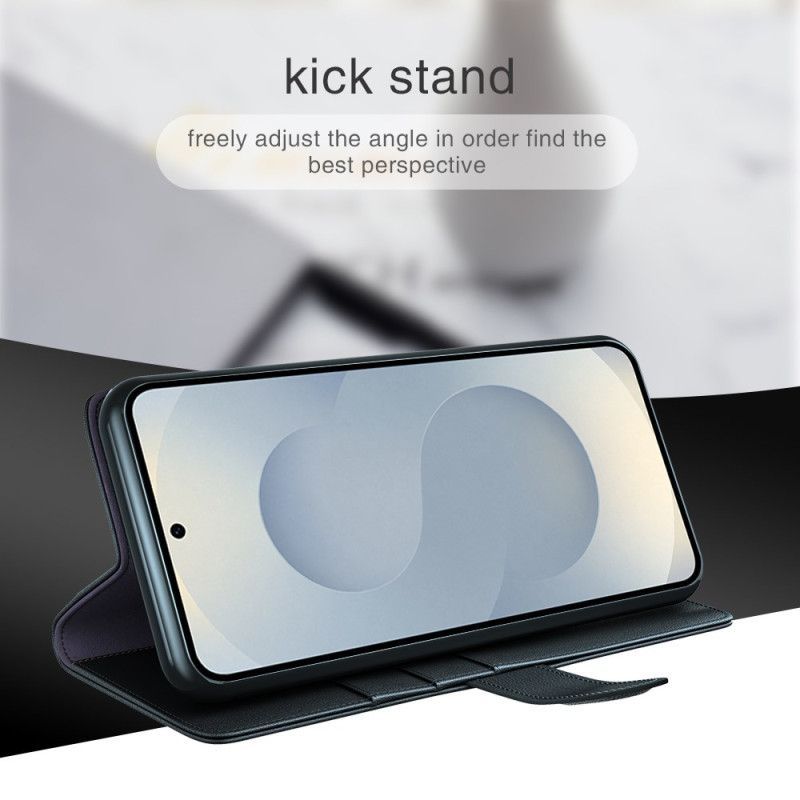 Housse Samsung Galaxy S25 Edge Cuir Véritable