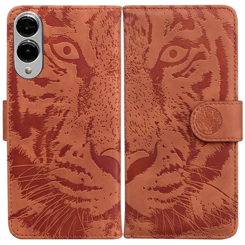Housse Samsung Galaxy S25 Edge Empreinte Tigre
