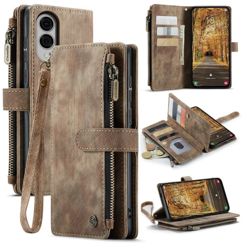 Housse Samsung Galaxy S25 Edge Portefeuille CASEME