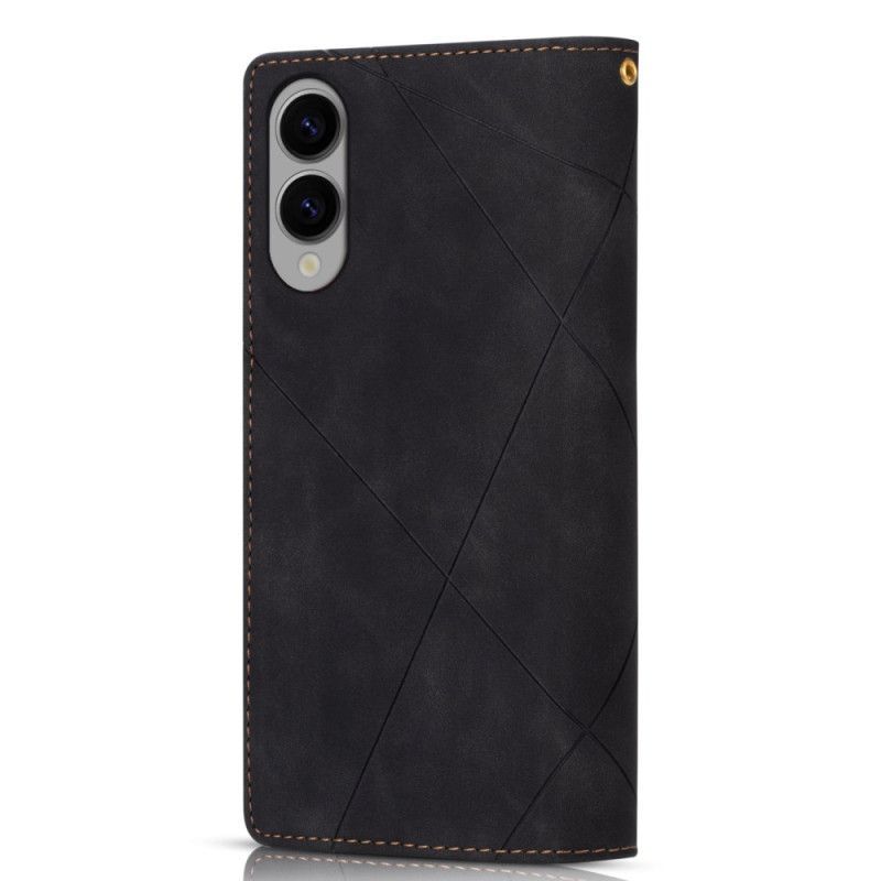 Housse Samsung Galaxy S25 Edge Portefeuille Design Losanges