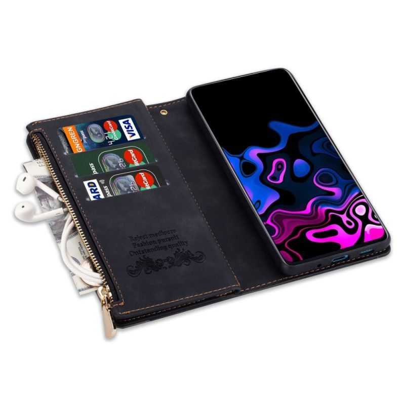 Housse Samsung Galaxy S25 Edge Portefeuille Design Losanges