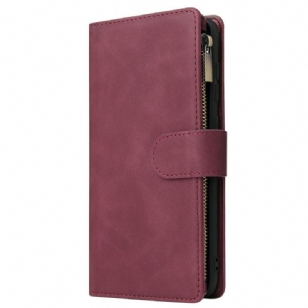 Housse Samsung Galaxy S25 Edge Portefeuille Effet Daim