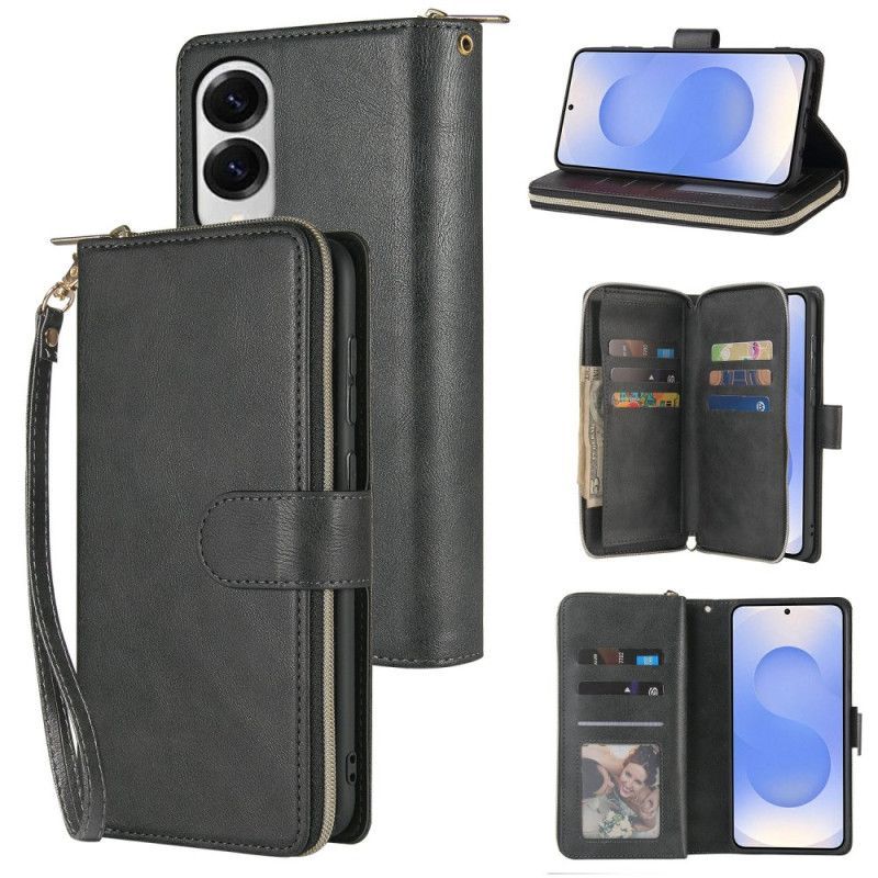 Housse Samsung Galaxy S25 Edge Portefeuille et Pochette