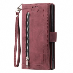 Housse Samsung Galaxy S25 Edge Portefeuille à Glissière