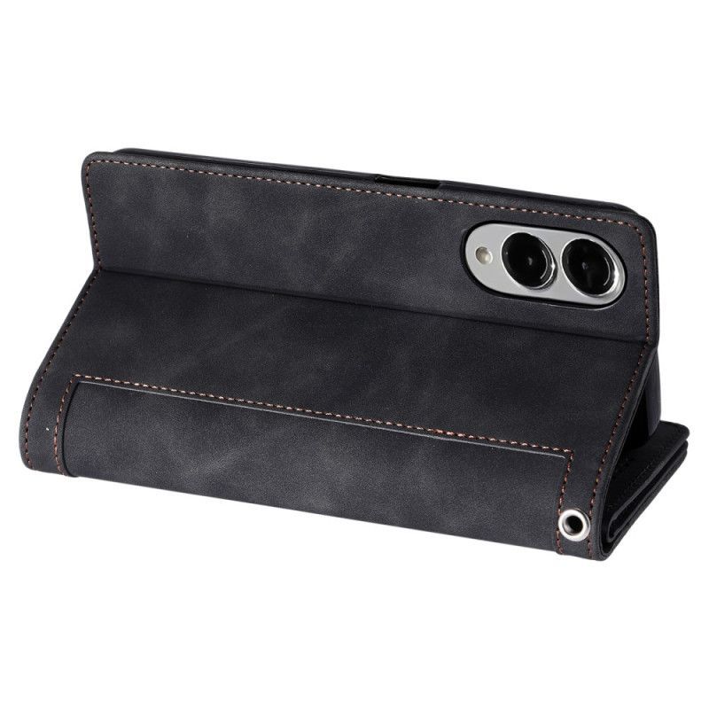 Housse Samsung Galaxy S25 Edge Portefeuille à Glissière