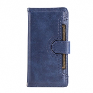 Housse Samsung Galaxy S25 Edge Portefeuille Magnétique et Lanière