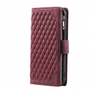 Housse Samsung Galaxy S25 Edge Portefeuille Matelassé