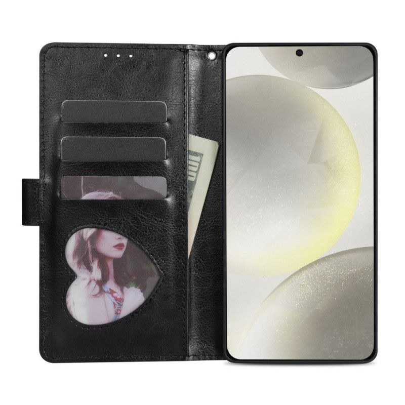 Housse Samsung Galaxy S25 Edge Portefeuille Paillettes