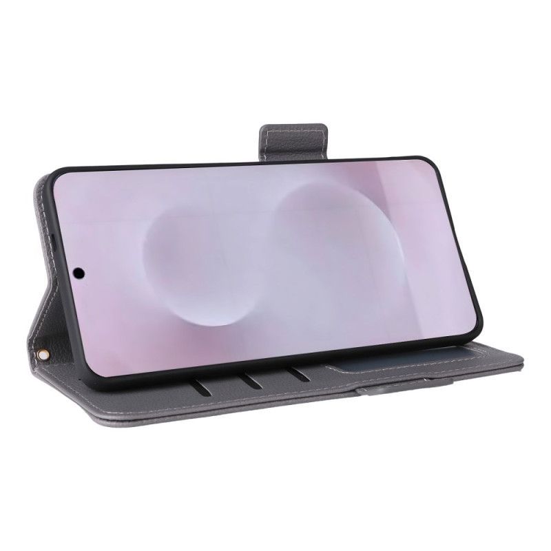 Housse Samsung Galaxy S25 Edge Simili Cuir à Lanière