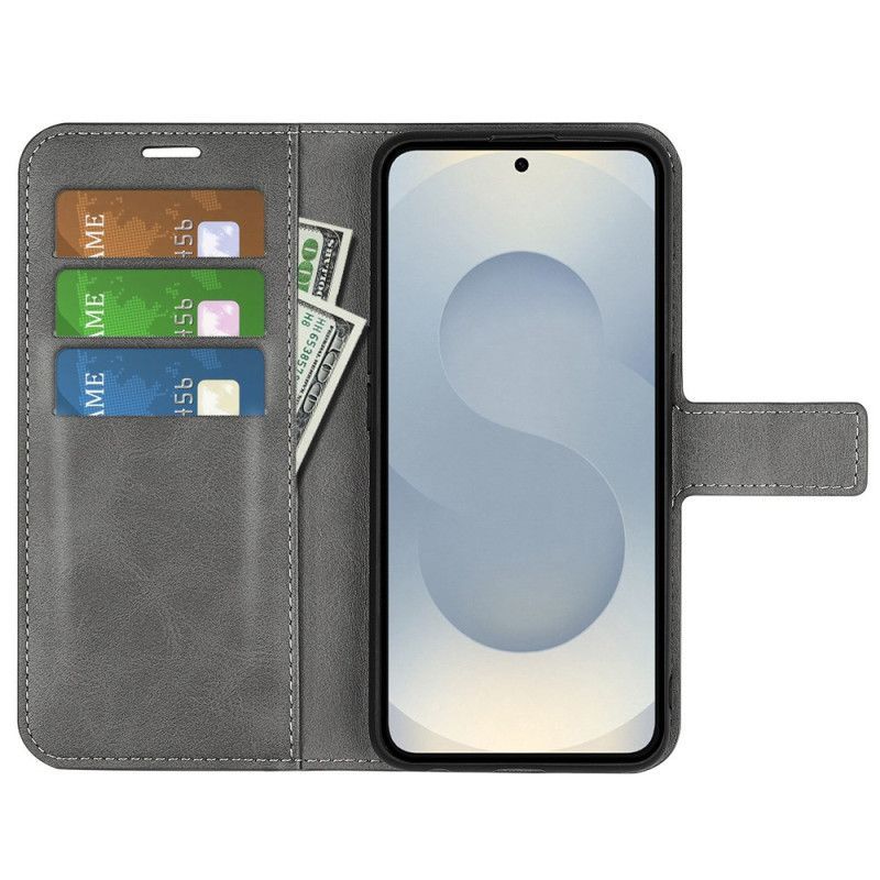 Housse Samsung Galaxy S25 Edge Style Cuir