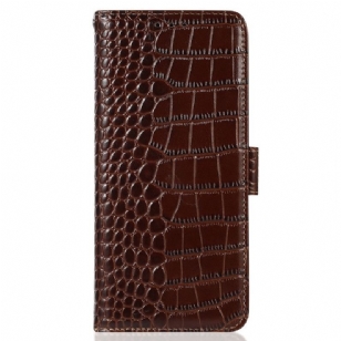 Housse Samsung Galaxy S25 Edge Texture Crocodile