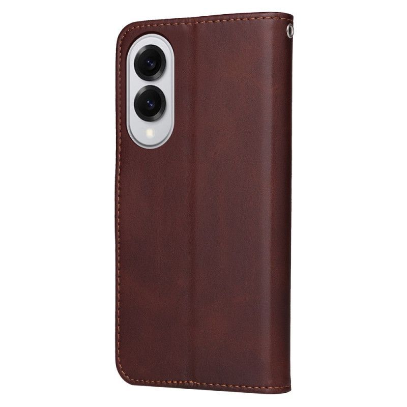 Housse Samsung Galaxy S25 Edge Texture Veau