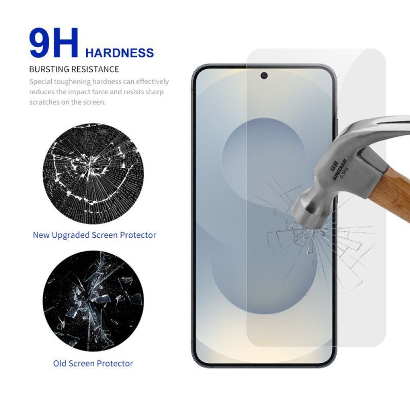 Protection en Verre Trempé pour Écran Samsung Galaxy S25 Edge