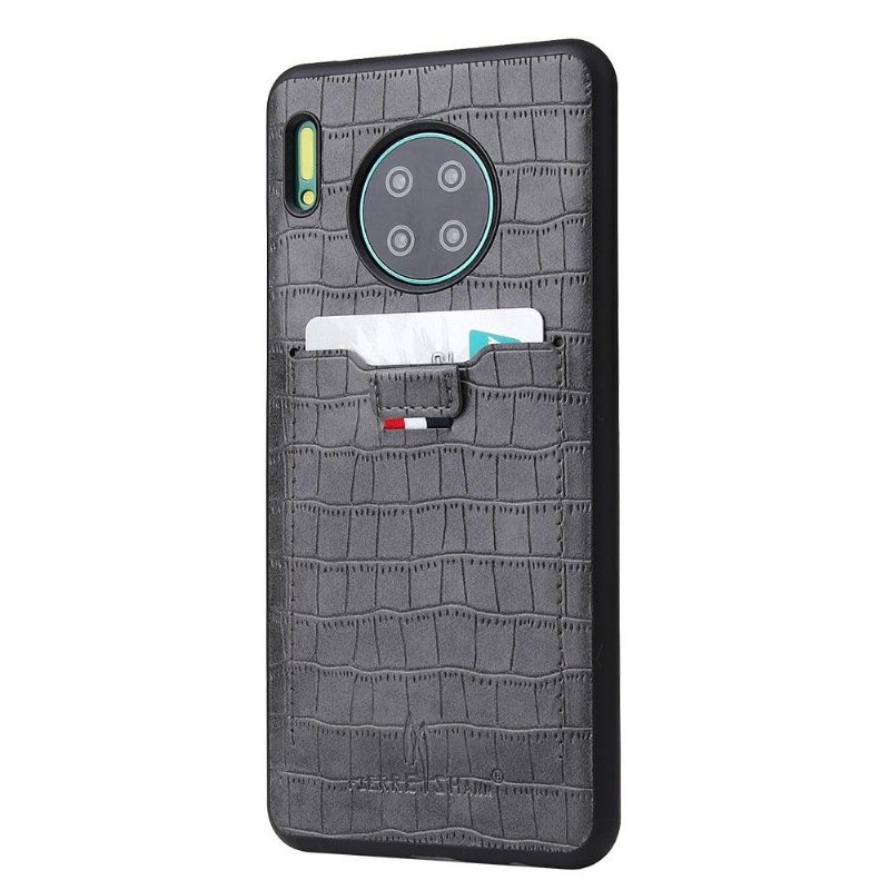 Coque Huawei Mate 30 Pro Effet Croco Porte Carte