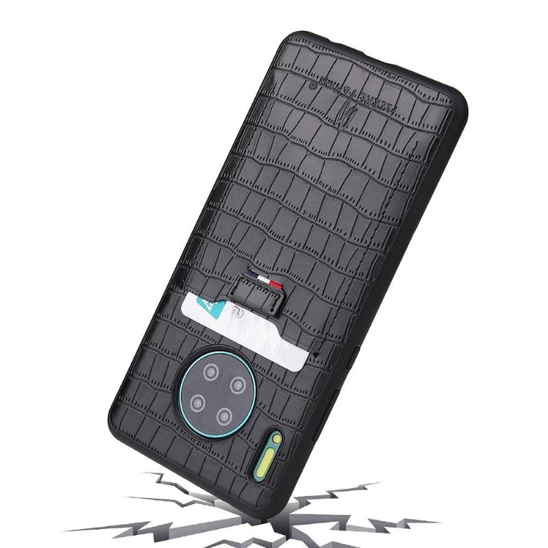 Coque Huawei Mate 30 Pro Effet Croco Porte Carte