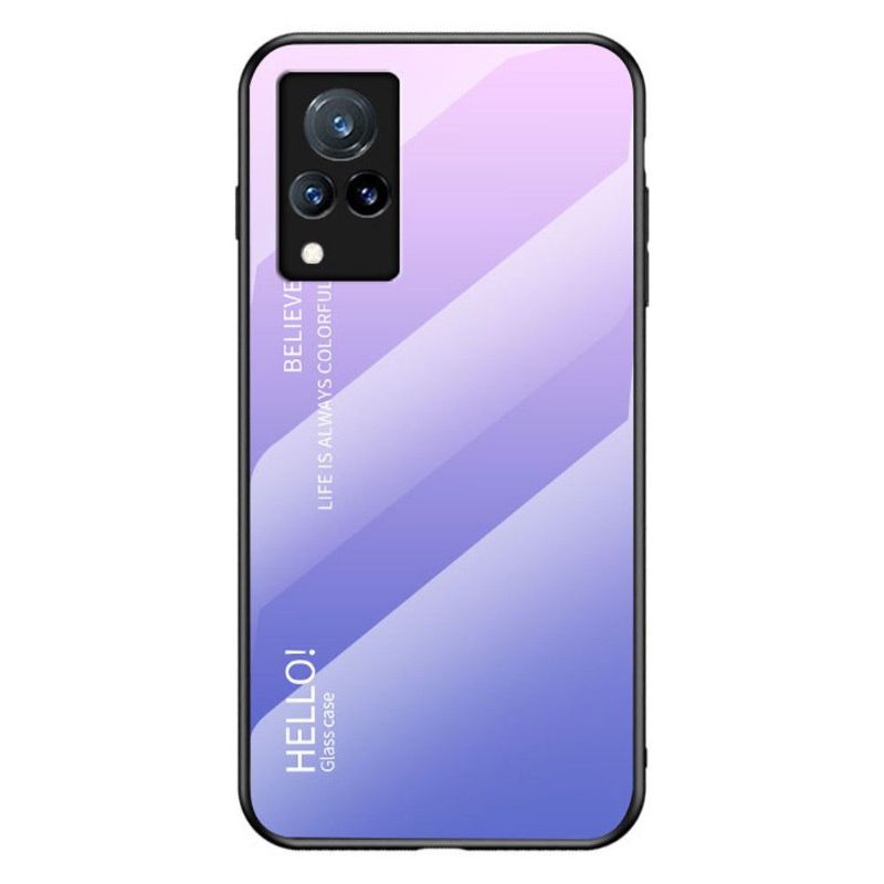 Coque Vivo V21 5G dégradé de couleurs