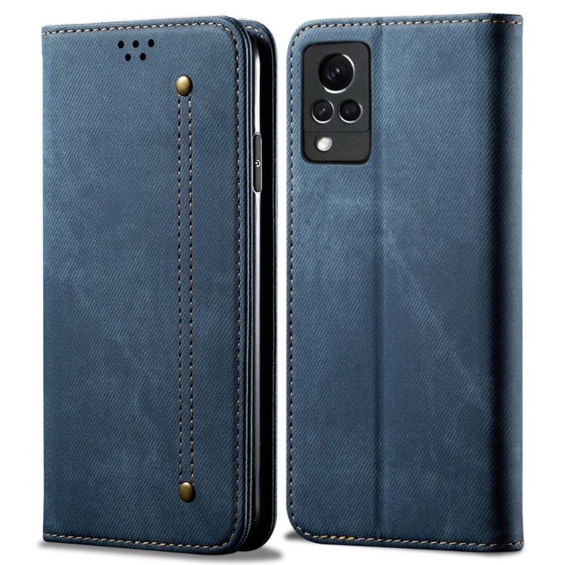Housse Vivo V21 5G La Giulia Porte-Cartes
